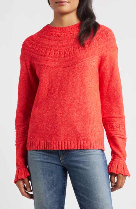 NIC+ZOE Textural Dot Cozy Sweater