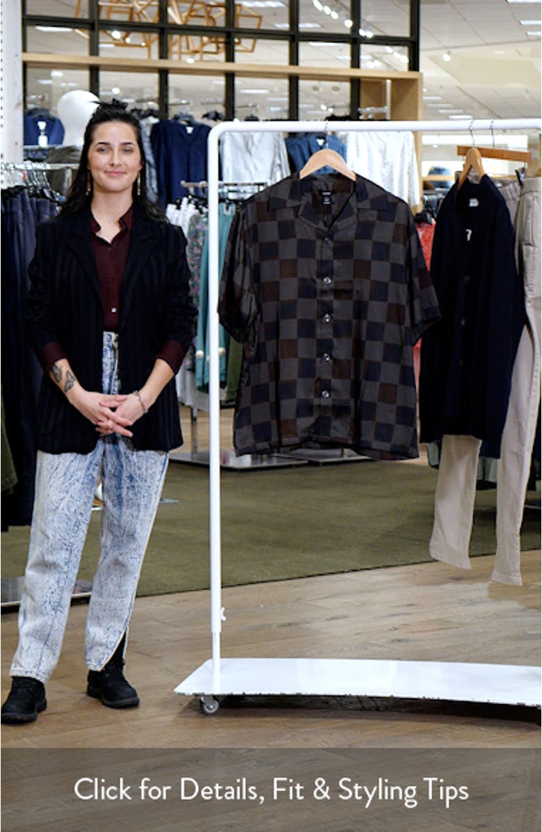 Reny Check Camp Shirt, sales video thumbnail