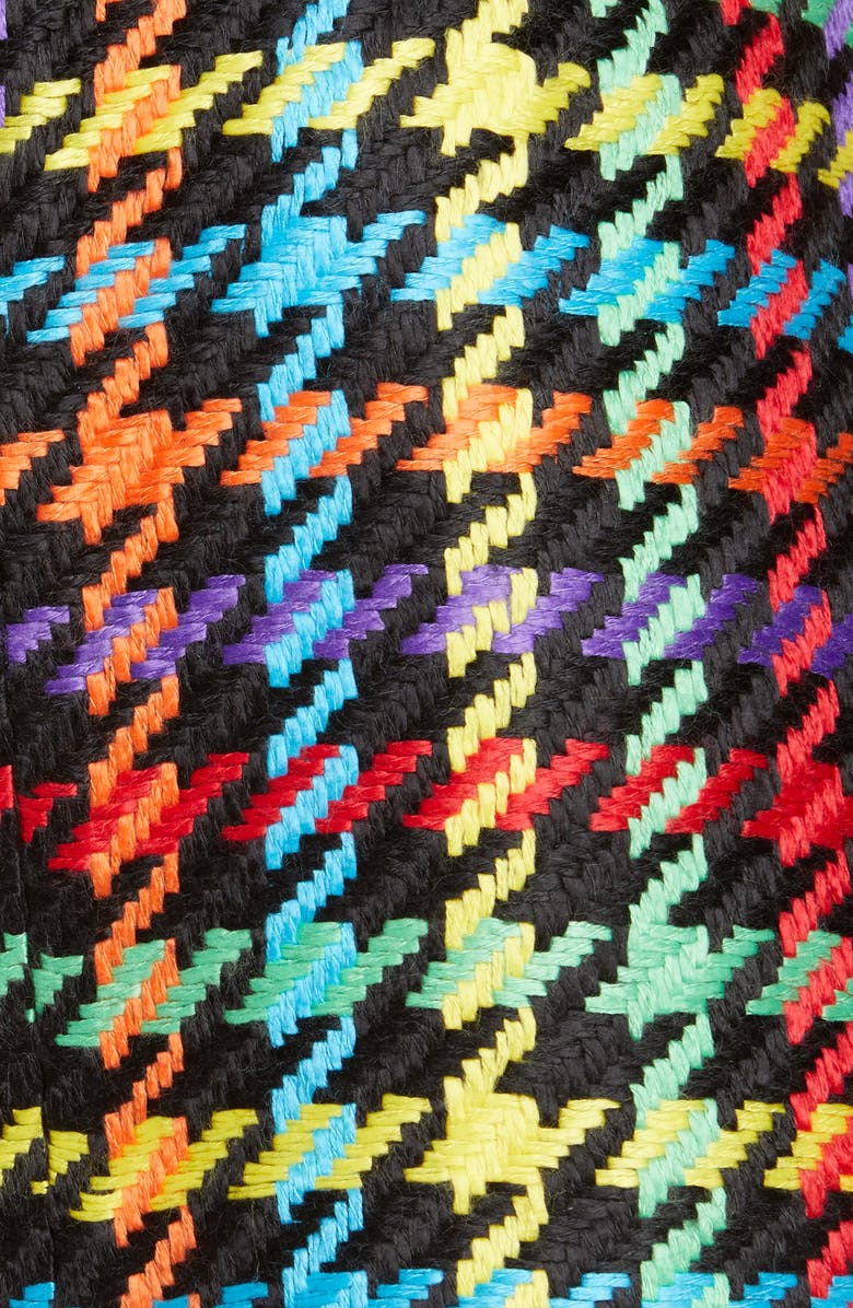 Alice + Olivia Darma Combo Crossover Miniskirt, Alternate, color, 