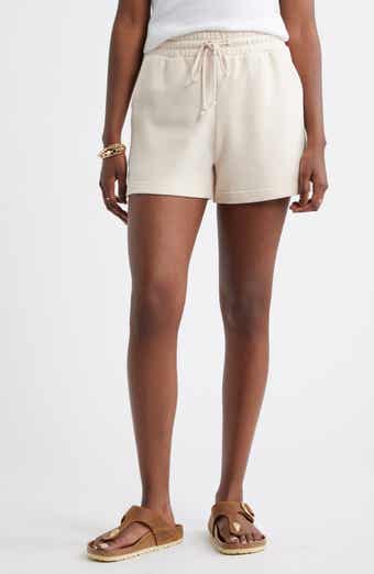 French Terry Drawstring Shorts