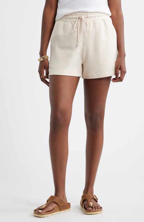 French Terry Drawstring Shorts