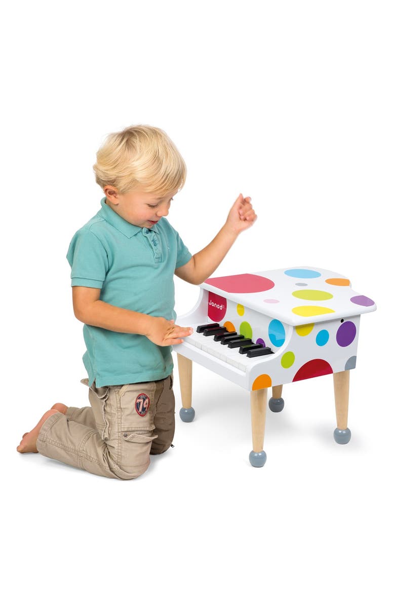 Janod Confetti Grand Piano Playset, Alternate, color, 