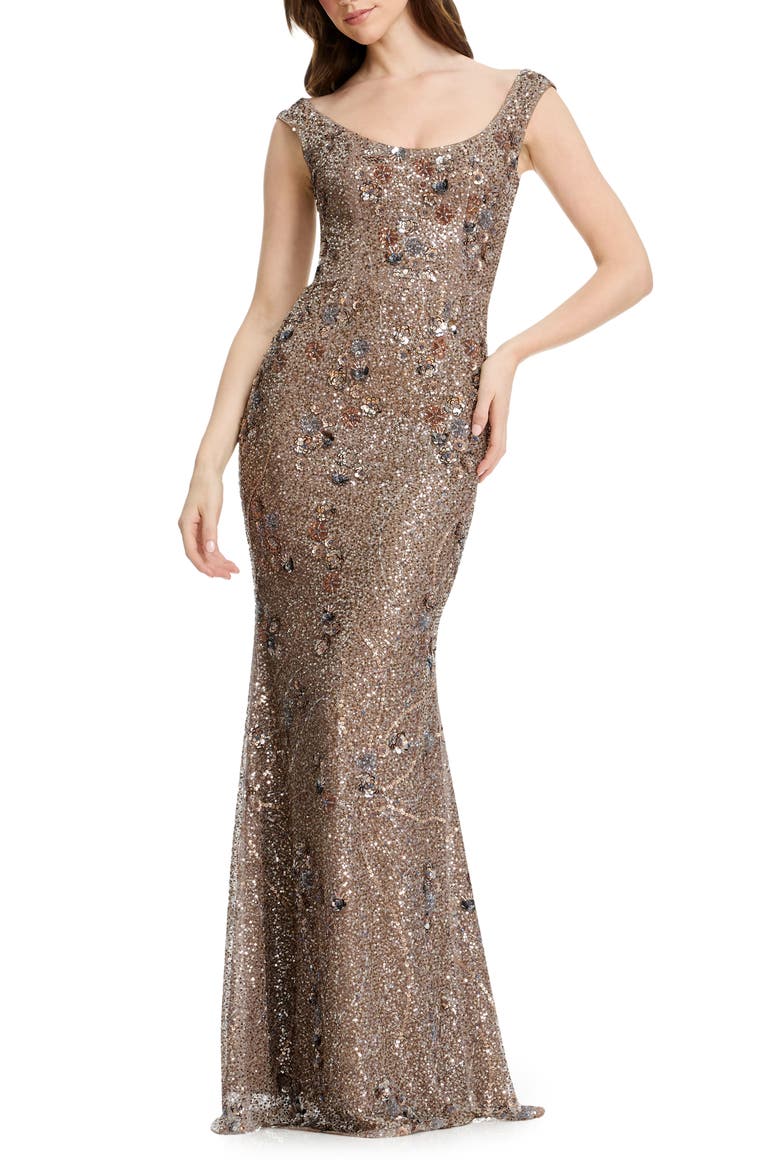 dress the population mermaid gown Dress The Population Giovanna Embellished Mermaid Gown