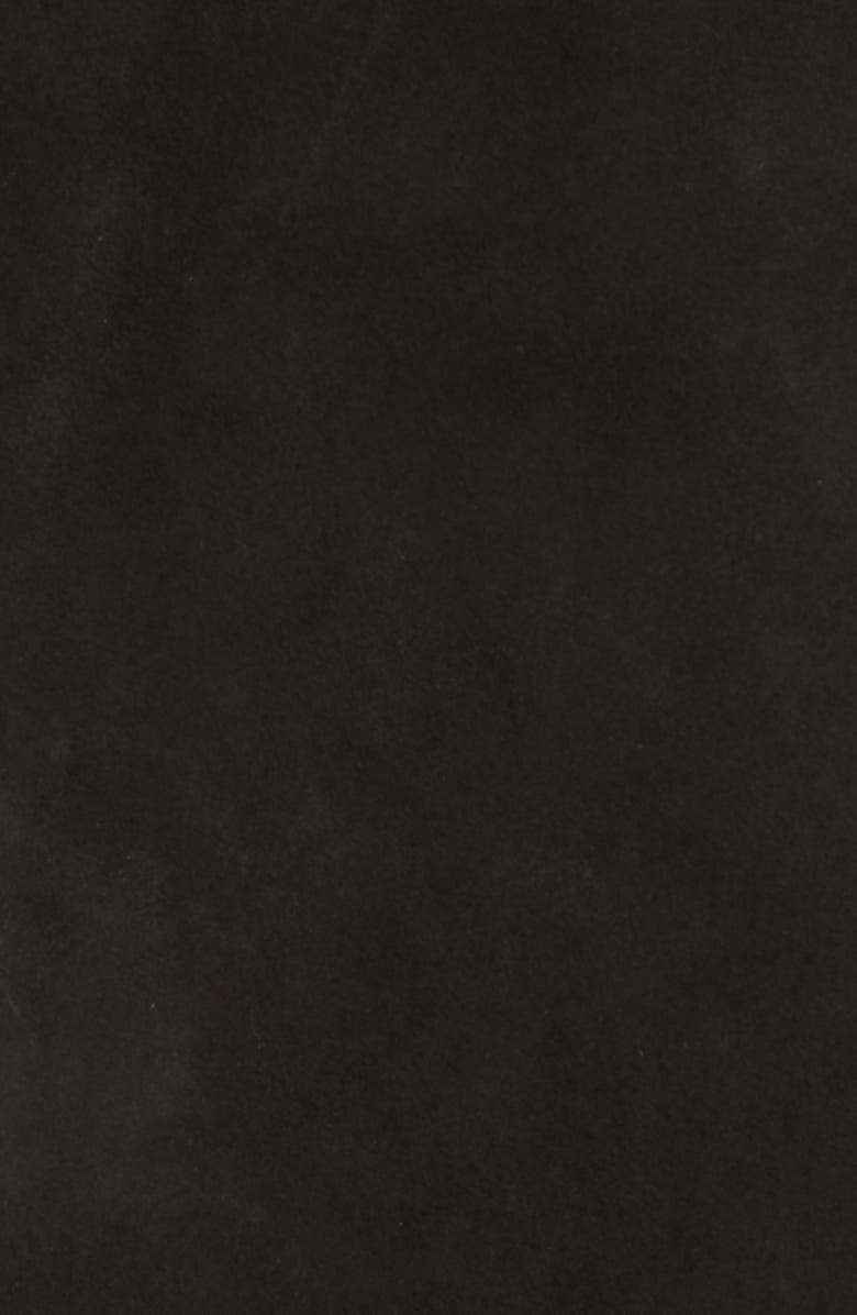 BP. x Alex Costa Fleece Collar Suede Bomber Jacket, Alternate, color, 