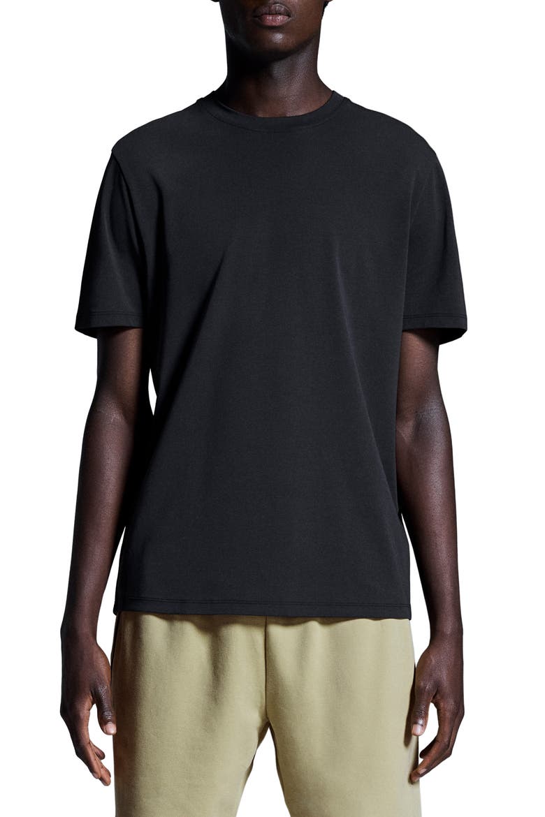Focus-T Performance T-Shirt, Main, color, BLACK