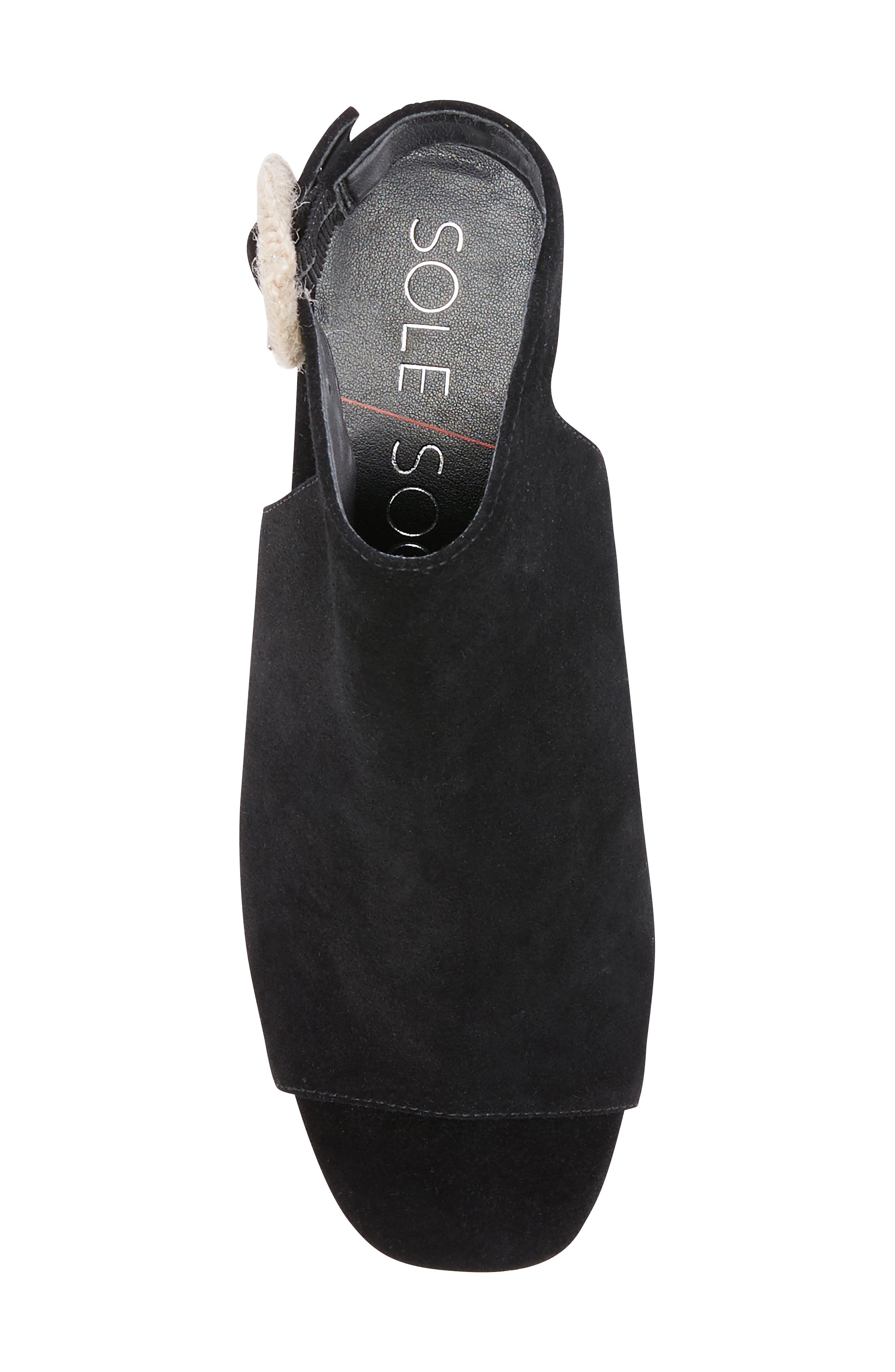 Sole Society Janaia Espadrille Shield Sandal, Alternate, color, 