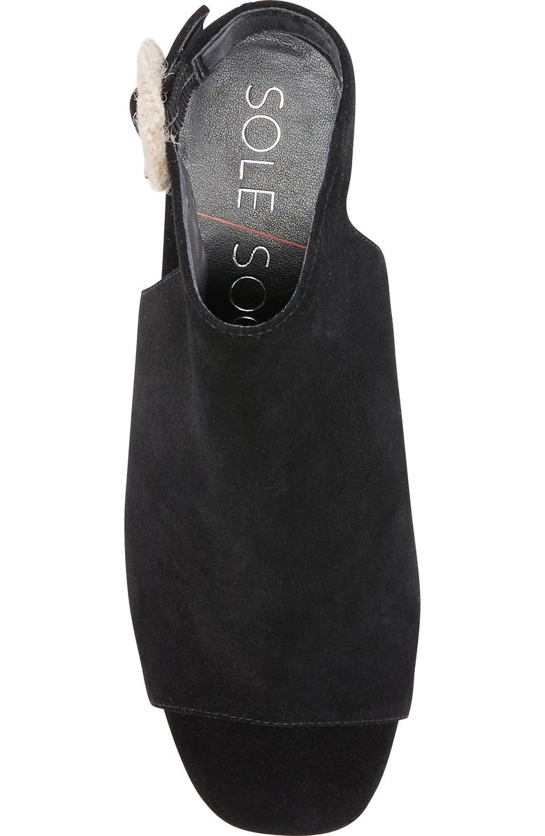 Sole Society Janaia Espadrille Shield Sandal, Alternate, color,