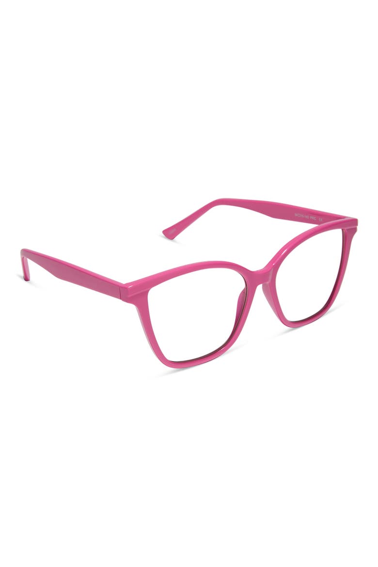Leah Blue Light Blocking Reading Glasses, Alternate, color, BUBBLEGUM PINK