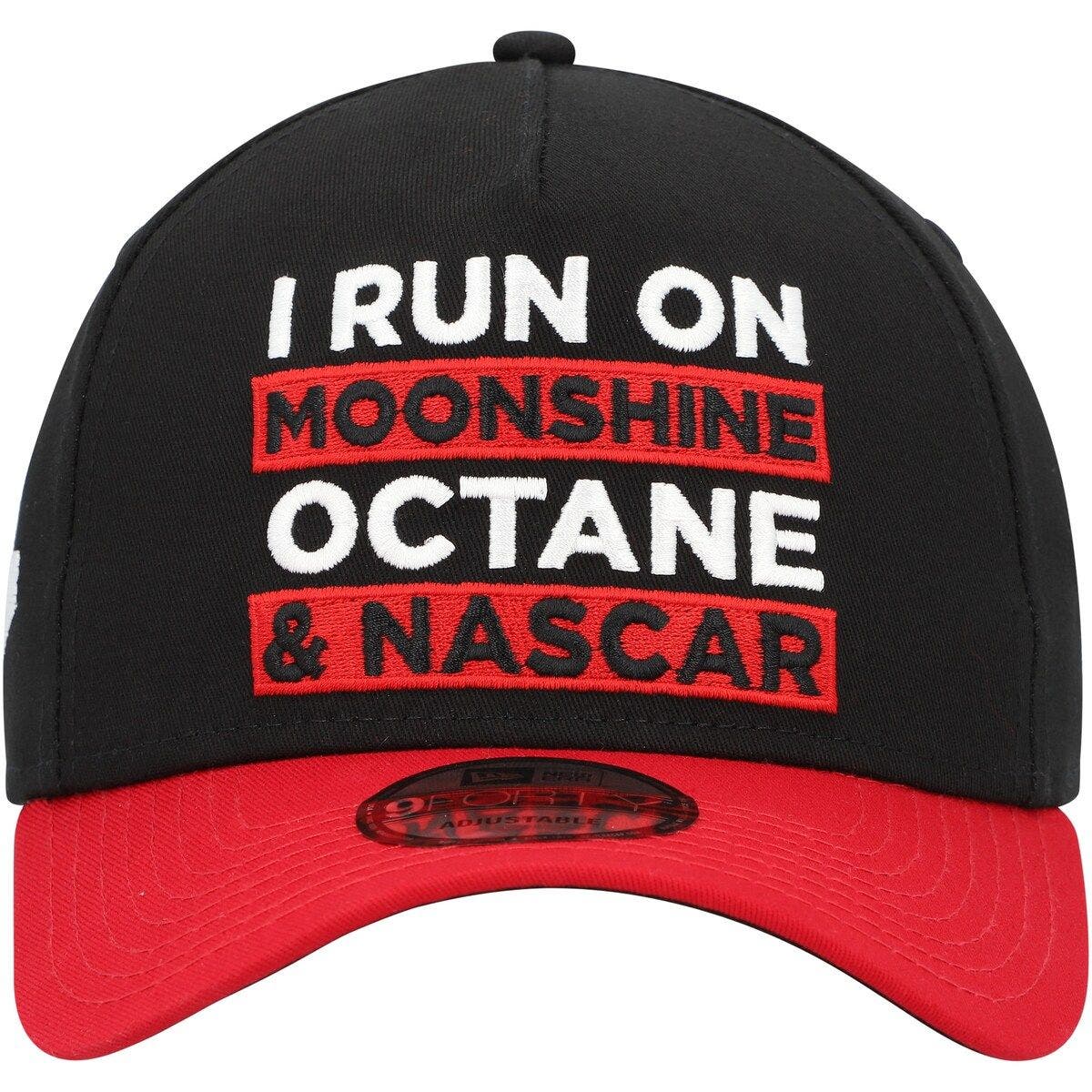 New Era Men's New Era Black/Scarlet NASCAR 9FORTY A-Frame Trucker ...