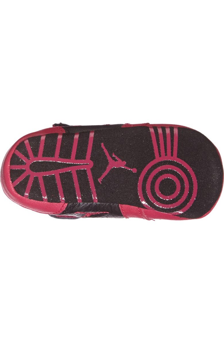 Jordan Nike 'Air Jordan' Crib Shoe, Alternate, color,