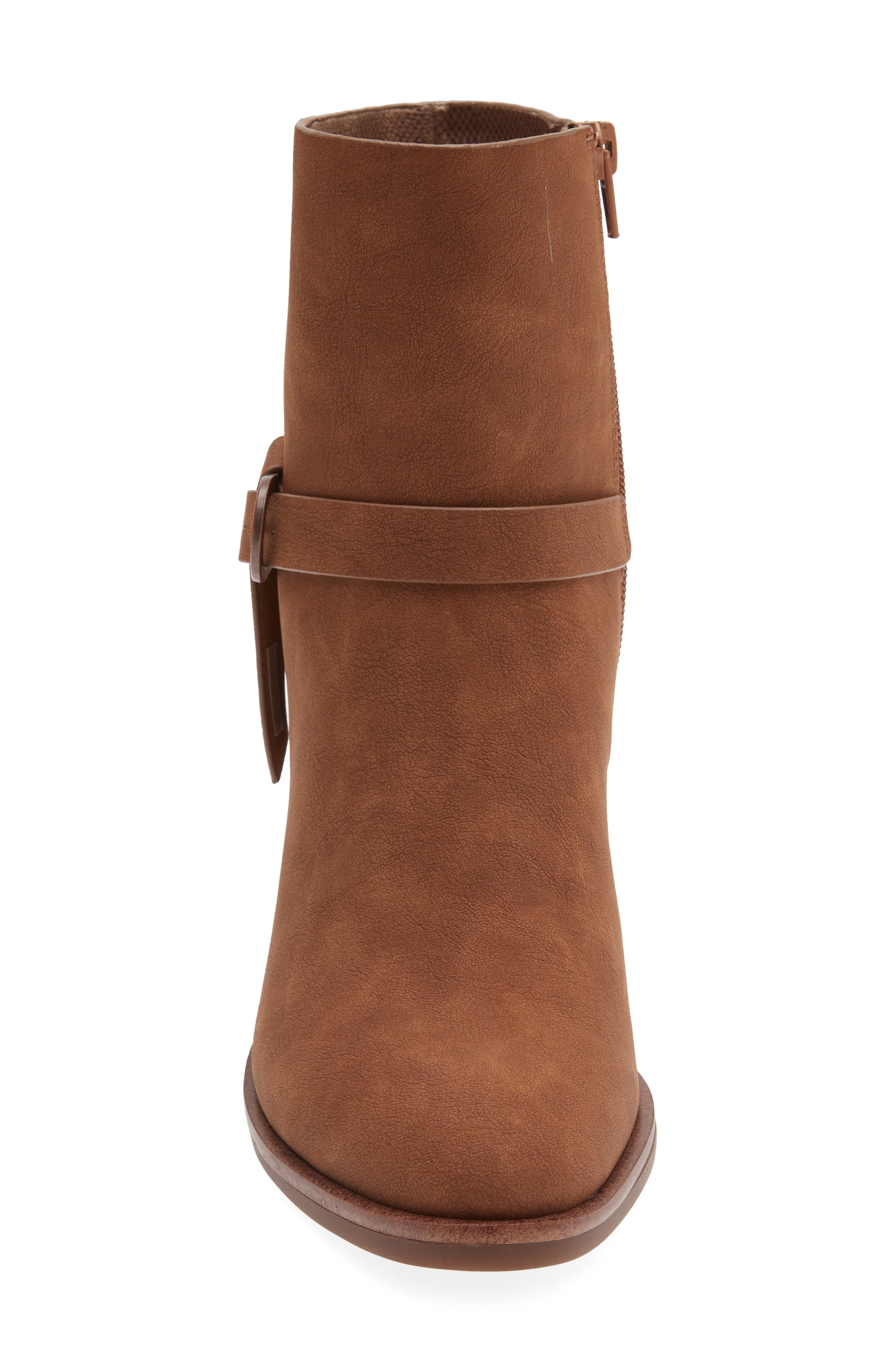 Suzi Bootie, Alternate, color, BROWN NUBUCK