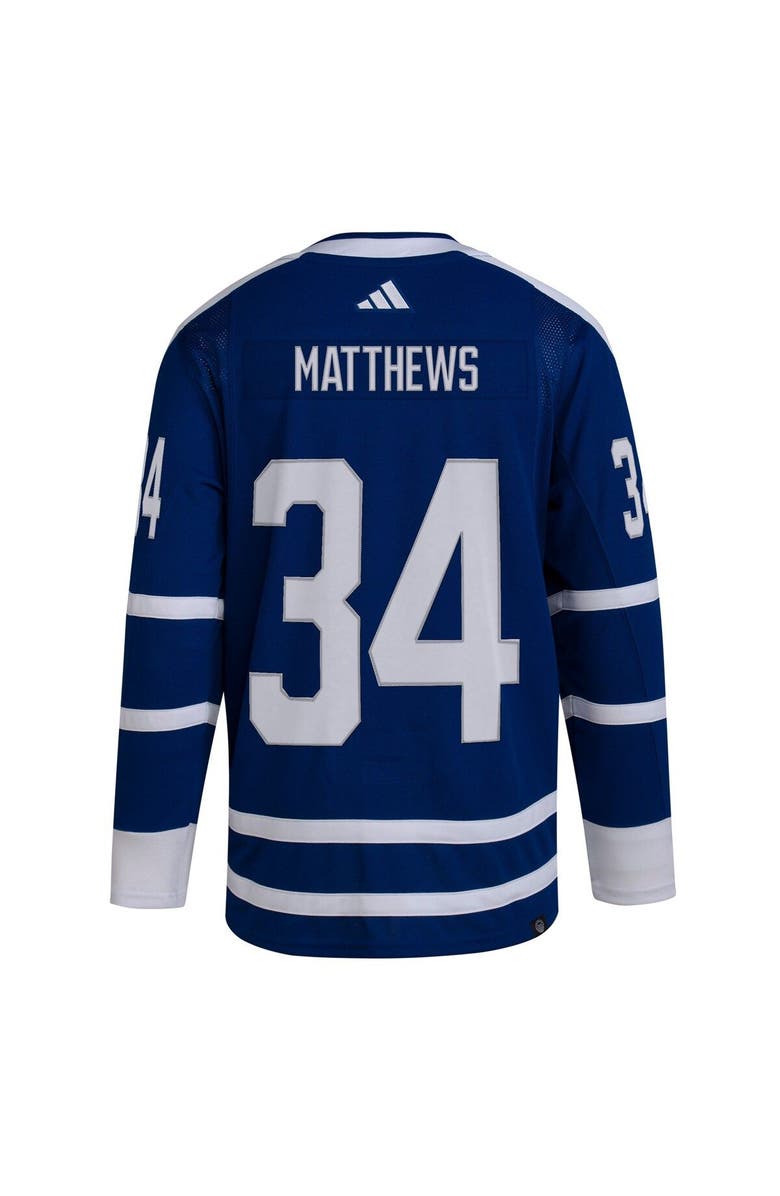 adidas Men's adidas Auston Matthews Royal Toronto Maple Leafs Reverse Retro 2.0 Authentic Player Jersey, Alternate, color,