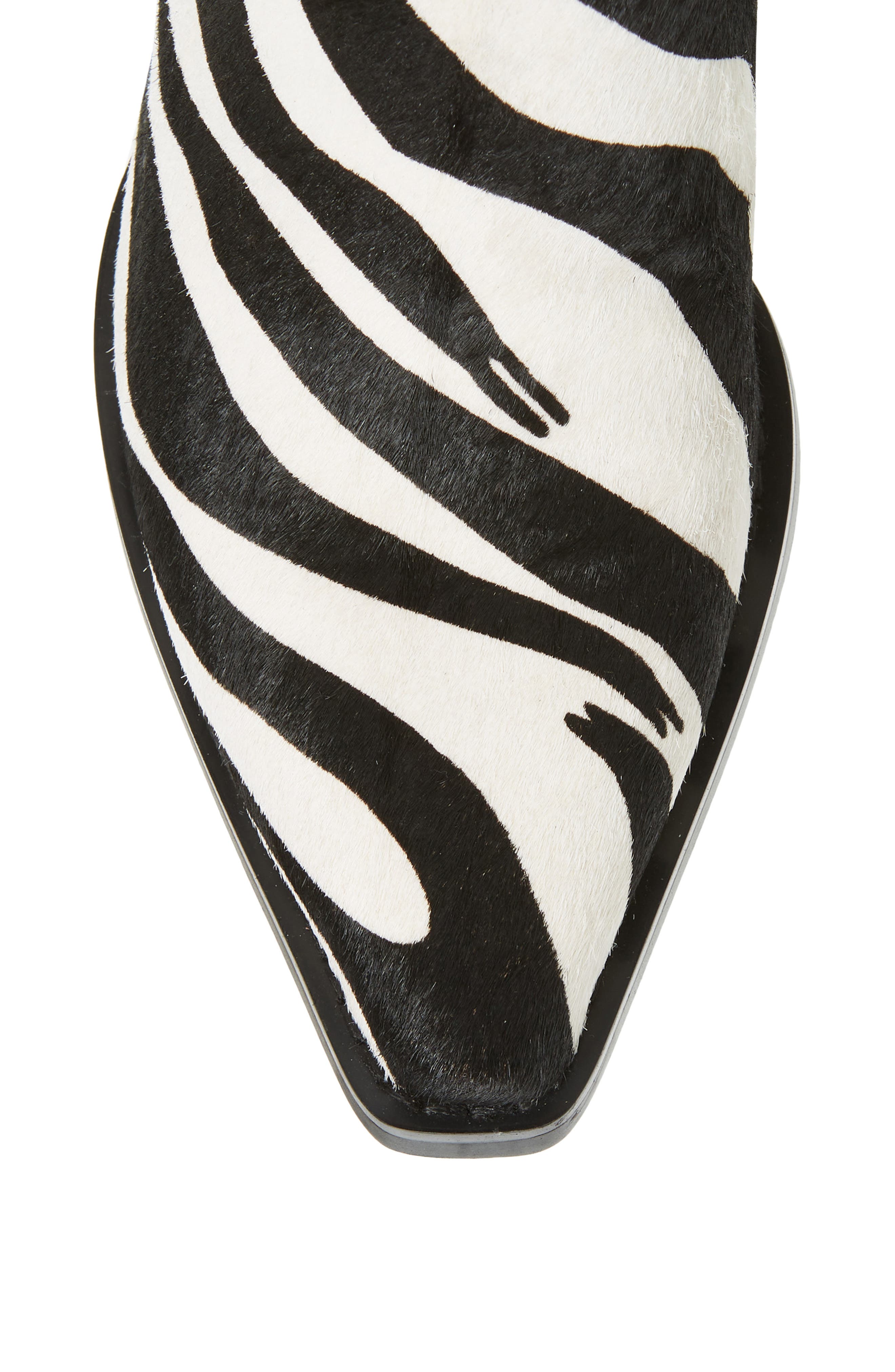 Jeffrey Campbell Dagget Genuine Calf Hair Western Boot, Alternate, color, 