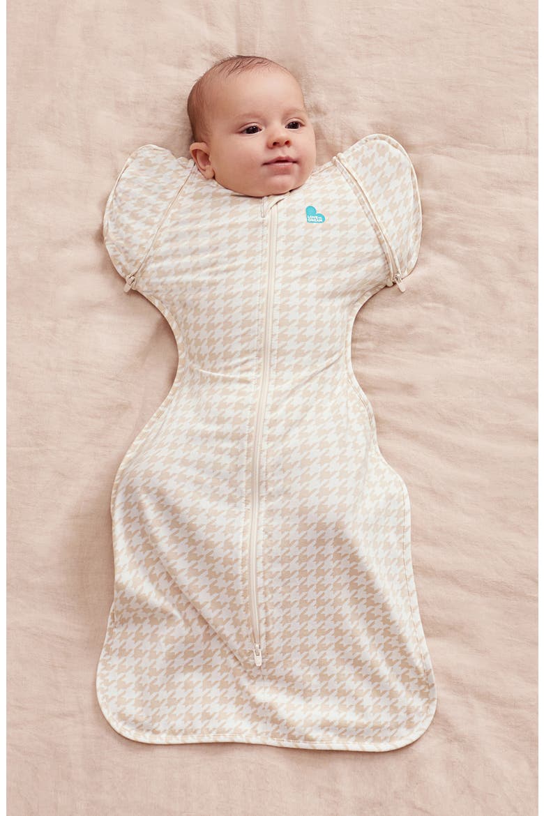 Swaddle Up™ 1.0 TOG Original Stretch Cotton Swaddle, Alternate, color, HOUNDSTOOTH