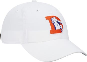 Men's '47 White Denver Broncos Clean Up Legacy Adjustable Hat