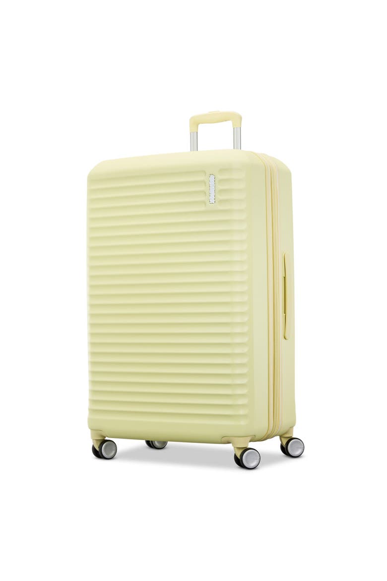 Stratum 3.0 Hardside Expandable 28" Large Checked Luggage, Main, color, Celestial Yellow