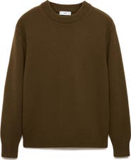 MANGO Crewneck Sweater