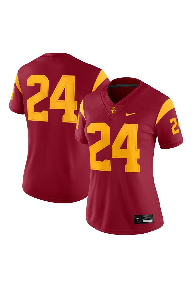 Women's Nike #24 Cardinal USC Trojans Game Jersey, Main, color, Cardinal