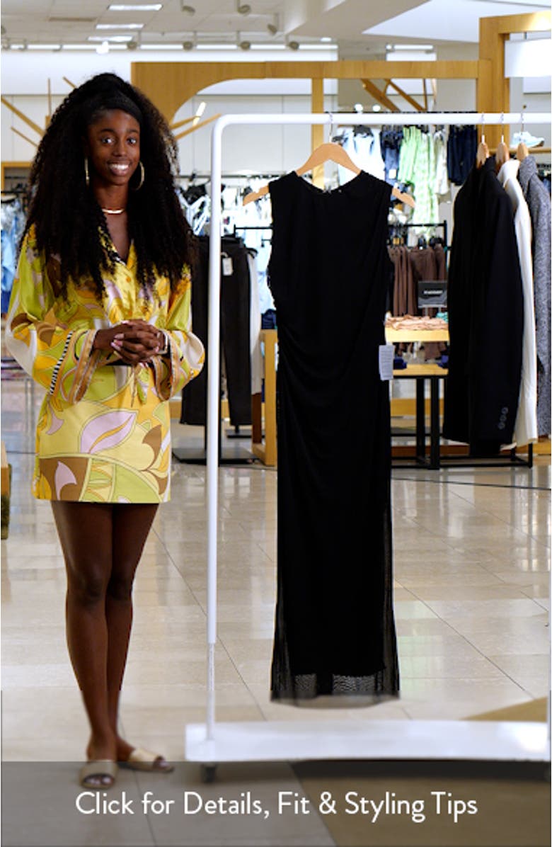 Reese Sleeveless Body-Con Maxi Dress, sales video thumbnail