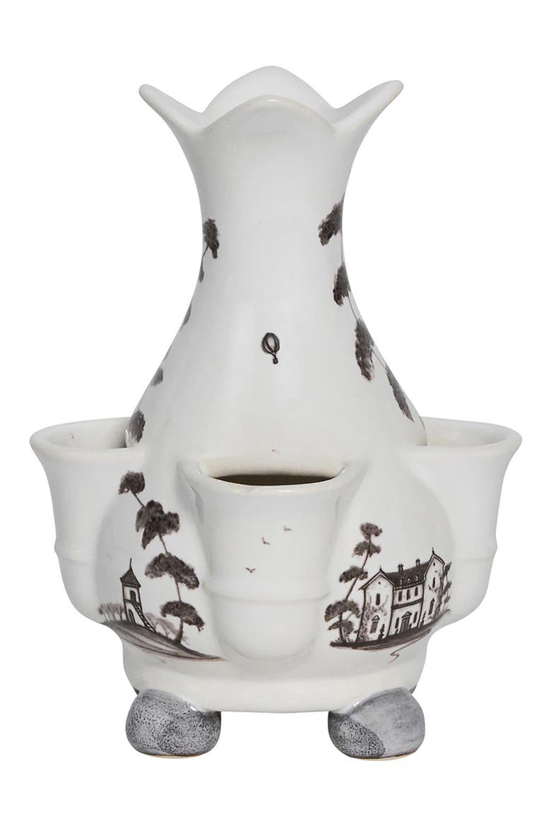 Country Estate 6" Tulip Vase, Alternate, color, FLINT GREY