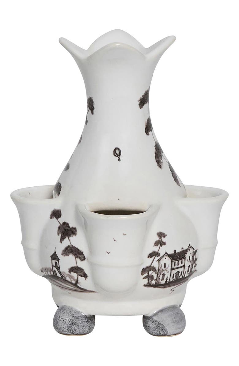 Juliska Country Estate 6" Tulip Vase, Alternate, color, Flint Grey