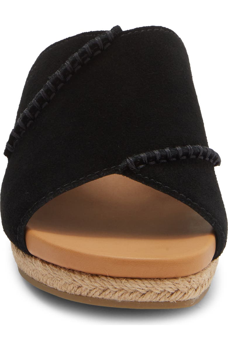 UGG<sup>®</sup> Taia Wedge Heel Sandal, Alternate, color, Black