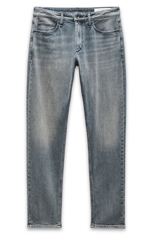 Rag & Bone Fit 3 Authentic Stretch Athletic Fit Jeans In Black
