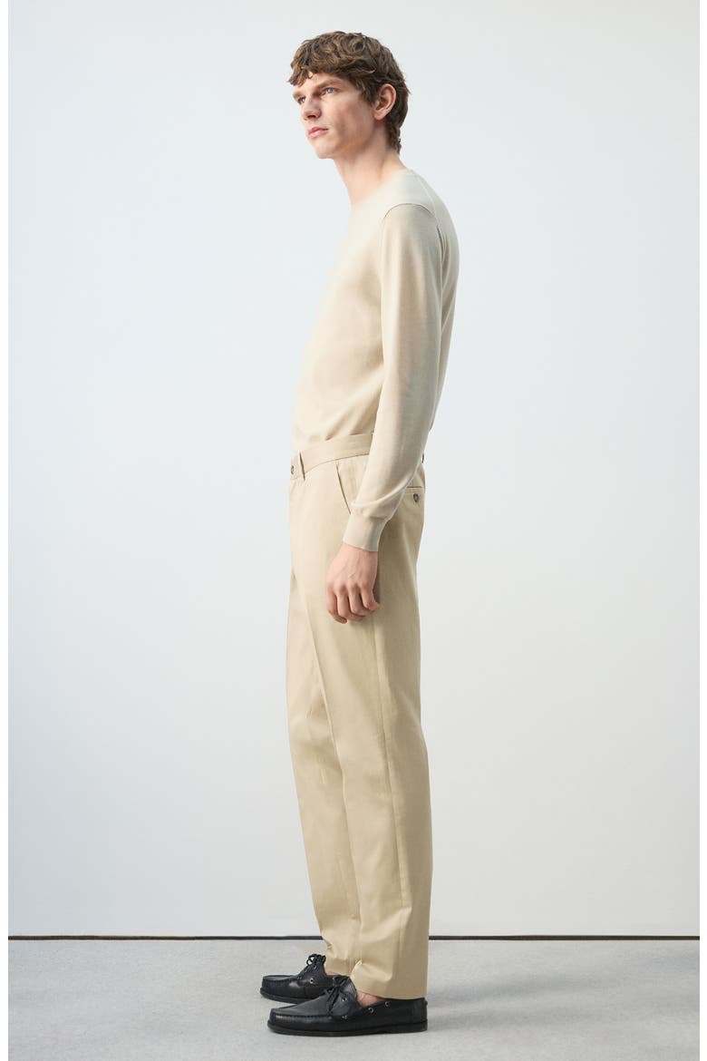 Dublino Slim Fit Chinos, Alternate, color, BEIGE
