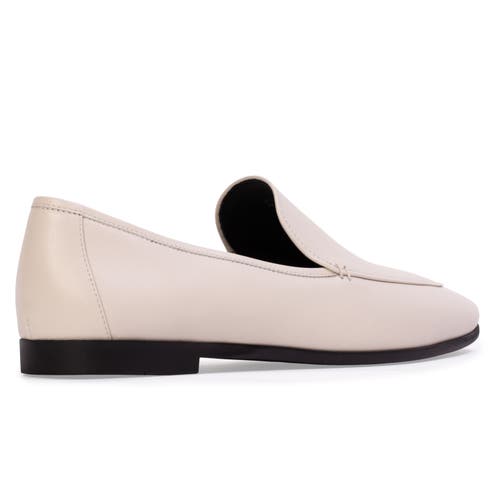 Black Suede Studio Allie Leather Loafer In Brown