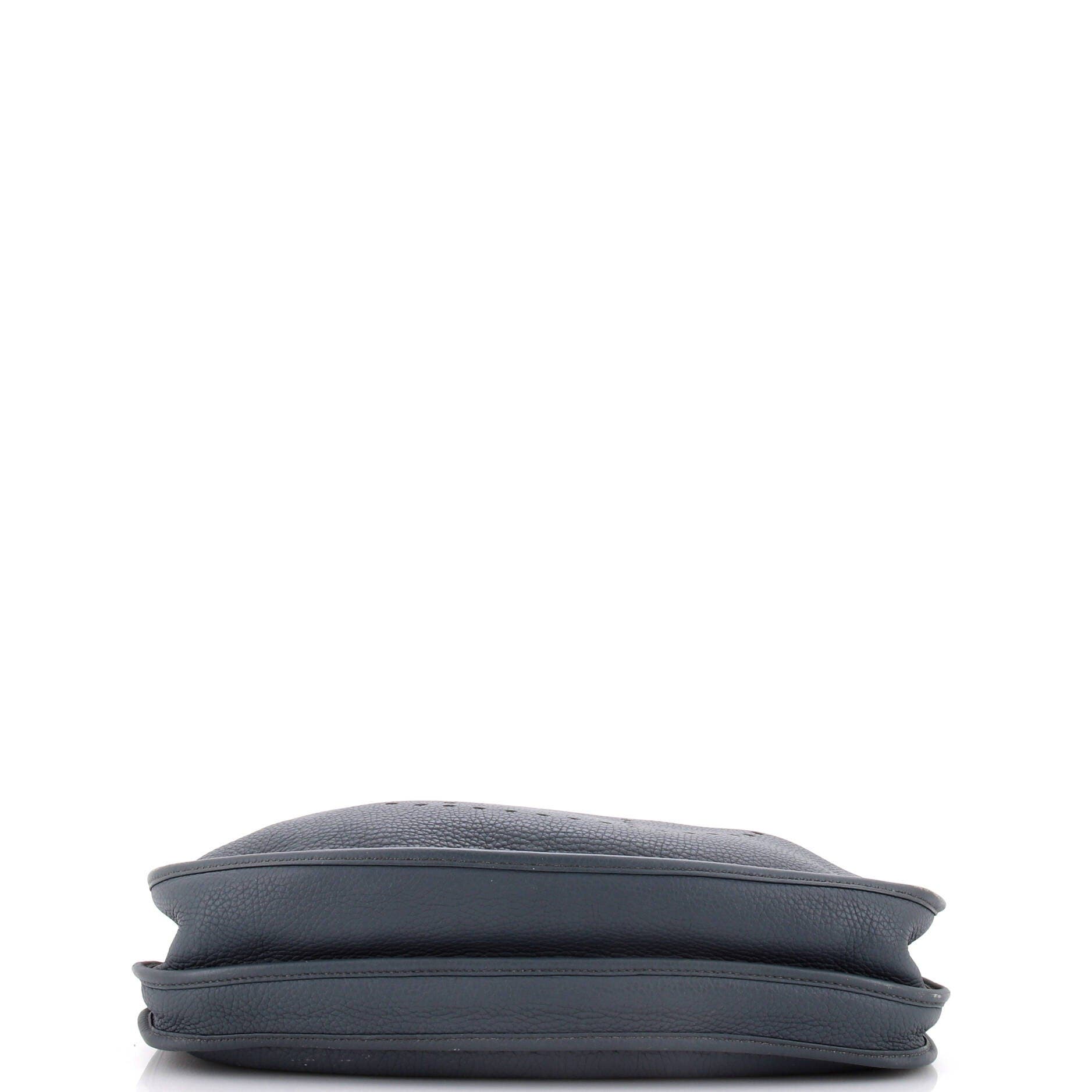 Pre-Owned Hermes Evelyne Bag Gen III Clemence TGM, Alternate, color, 