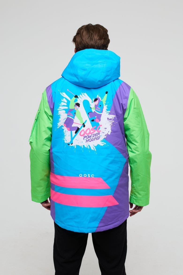 Yeh Man Jacket Powder Hound, Alternate, color, Purple