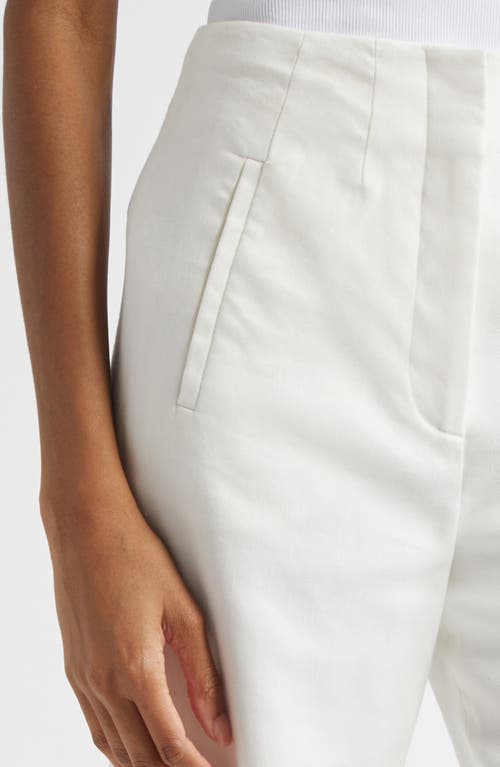 Veronica Beard Tonelli Tuxedo-stripe Pant In Off White In Off White