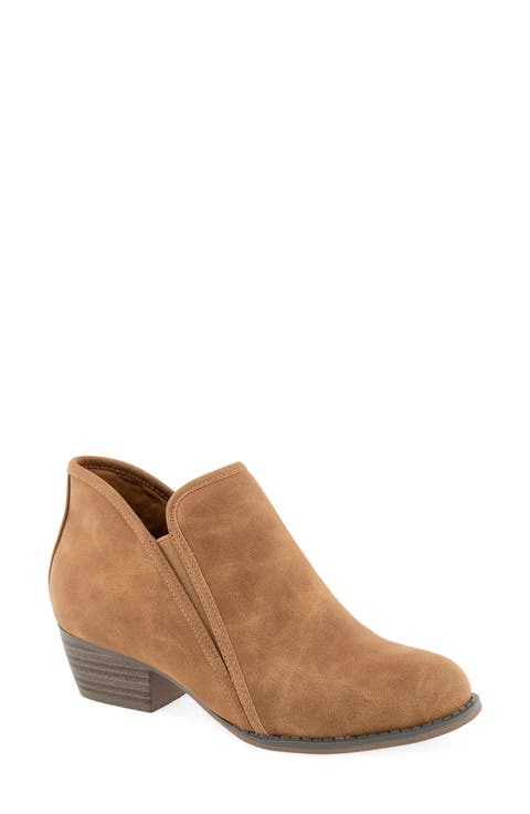 Hunter Faux Suede Bootie