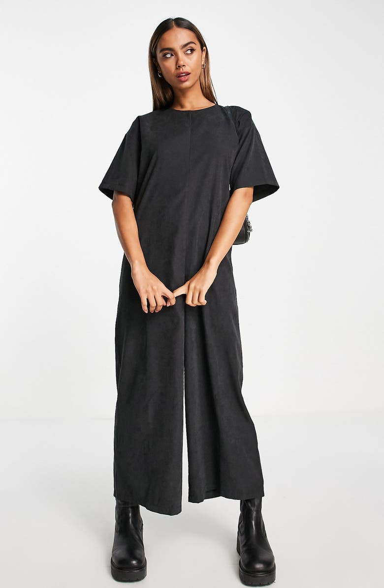 ASOS DESIGN Oversize T-Shirt Jumpsuit, Main, color, 