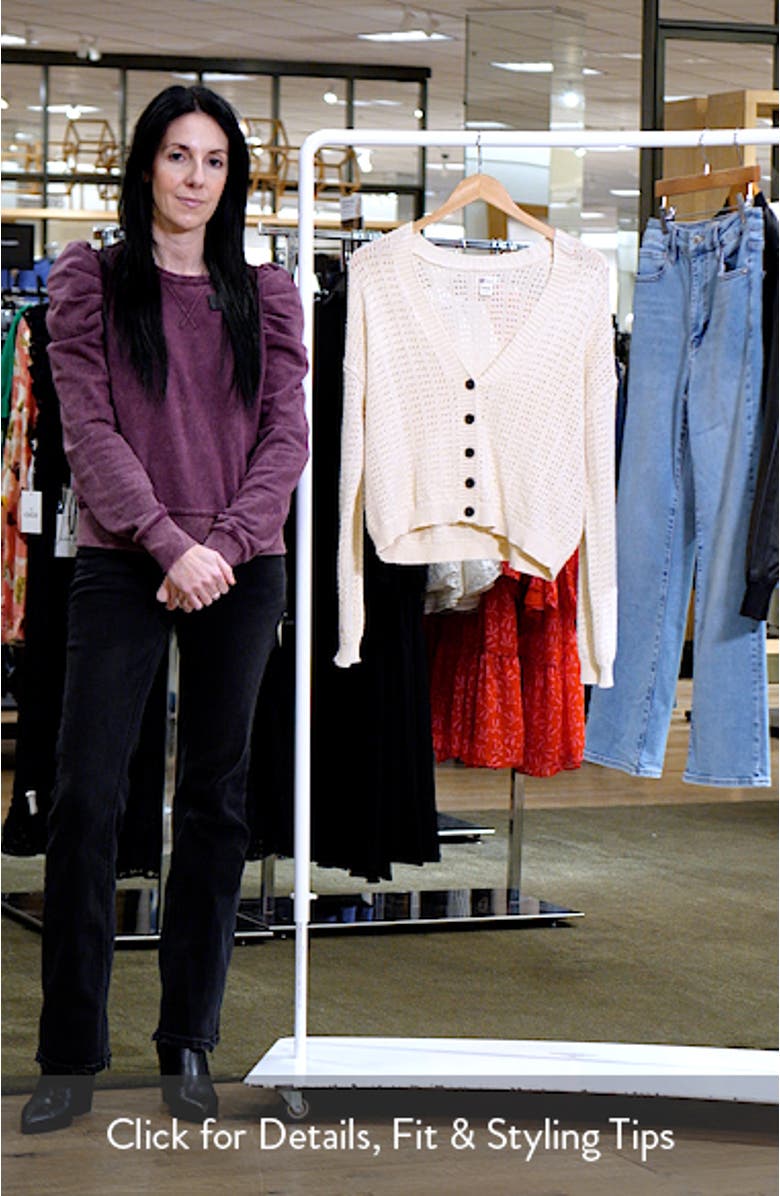 Crop Cardigan, sales video thumbnail