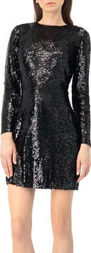 IVONNE Short Sequin Dress