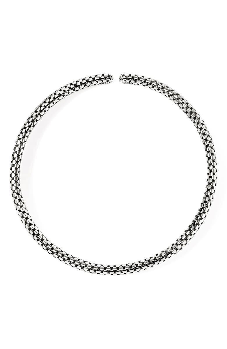 John Hardy Dot Coil Choker Necklace, Alternate, color, Silver