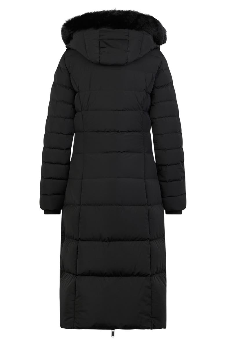 Moose Knuckles Cooper Lake Water Repellent 800 Fill Power Down Puffer Coat with Removable Genuine Shearling Trim, Alternate, color, 