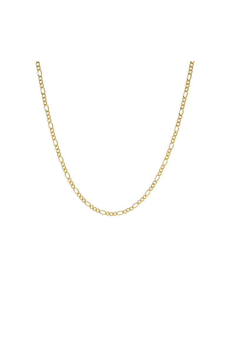 BY ADINA EDEN Baby Figaro Chain Necklace, Main, color, 