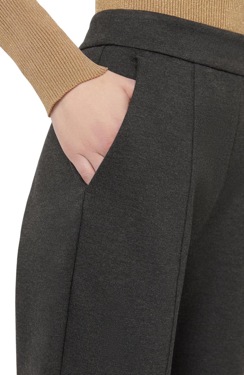 MM by Max Mara Jeff Straight Leg Pants, Alternate, color, Dark Grey