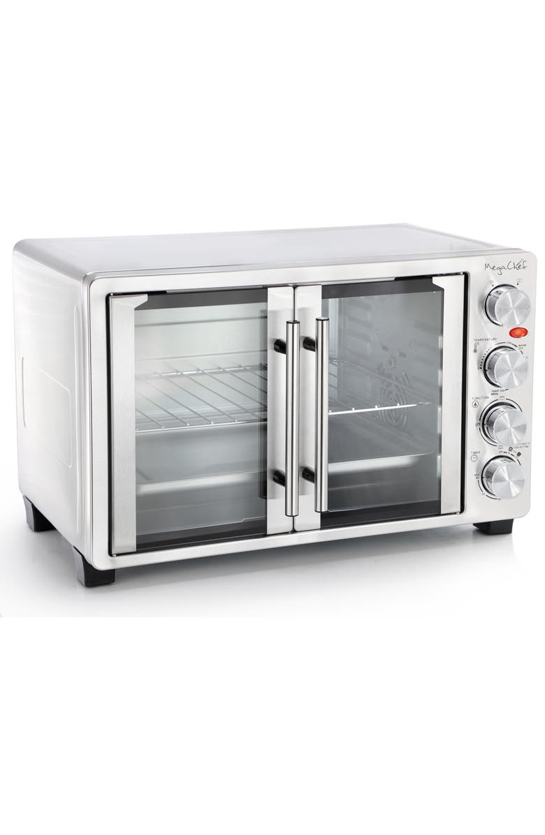 Megachef 31.7 Quart French Door Multi-Function Electric Toaster Oven, Alternate, color, Grey