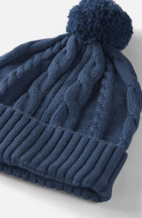 Organic Cotton Cable Knit Hat