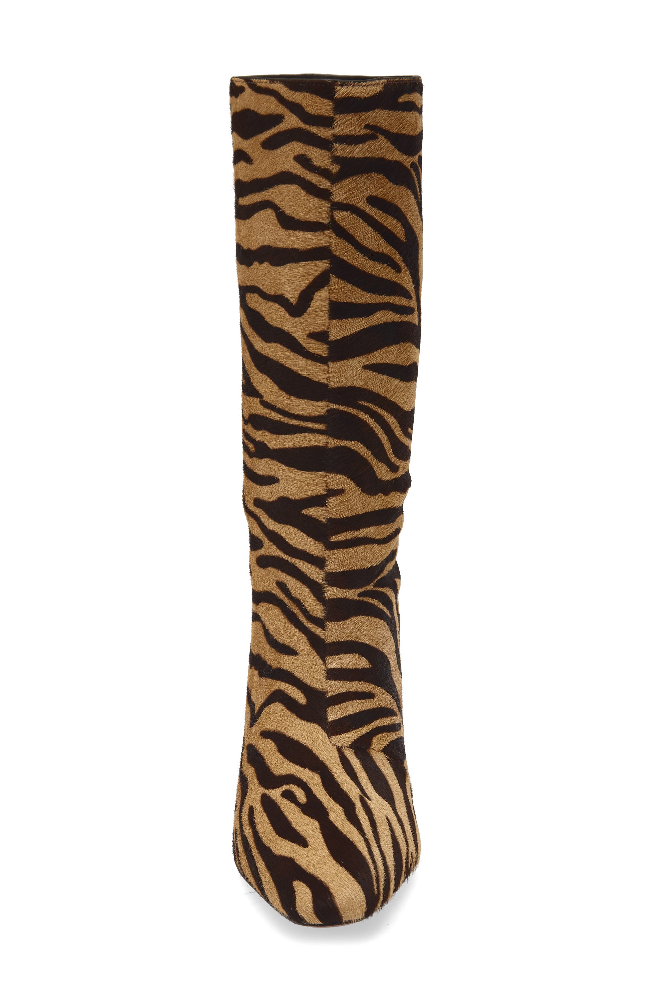 Cleo Bootie, Alternate, color, ZEBRA