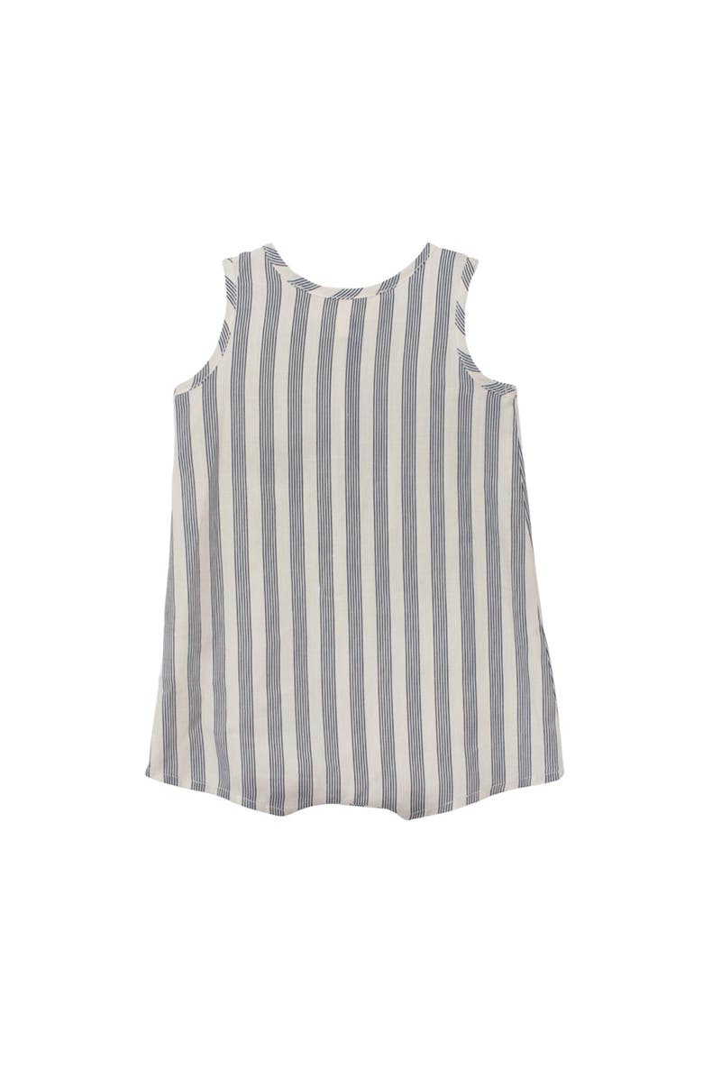 Beckett and Bear Knox Sleeveless Romper, Alternate, color, Blue
