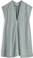 COS Draped V-Neck Sleeveless Top