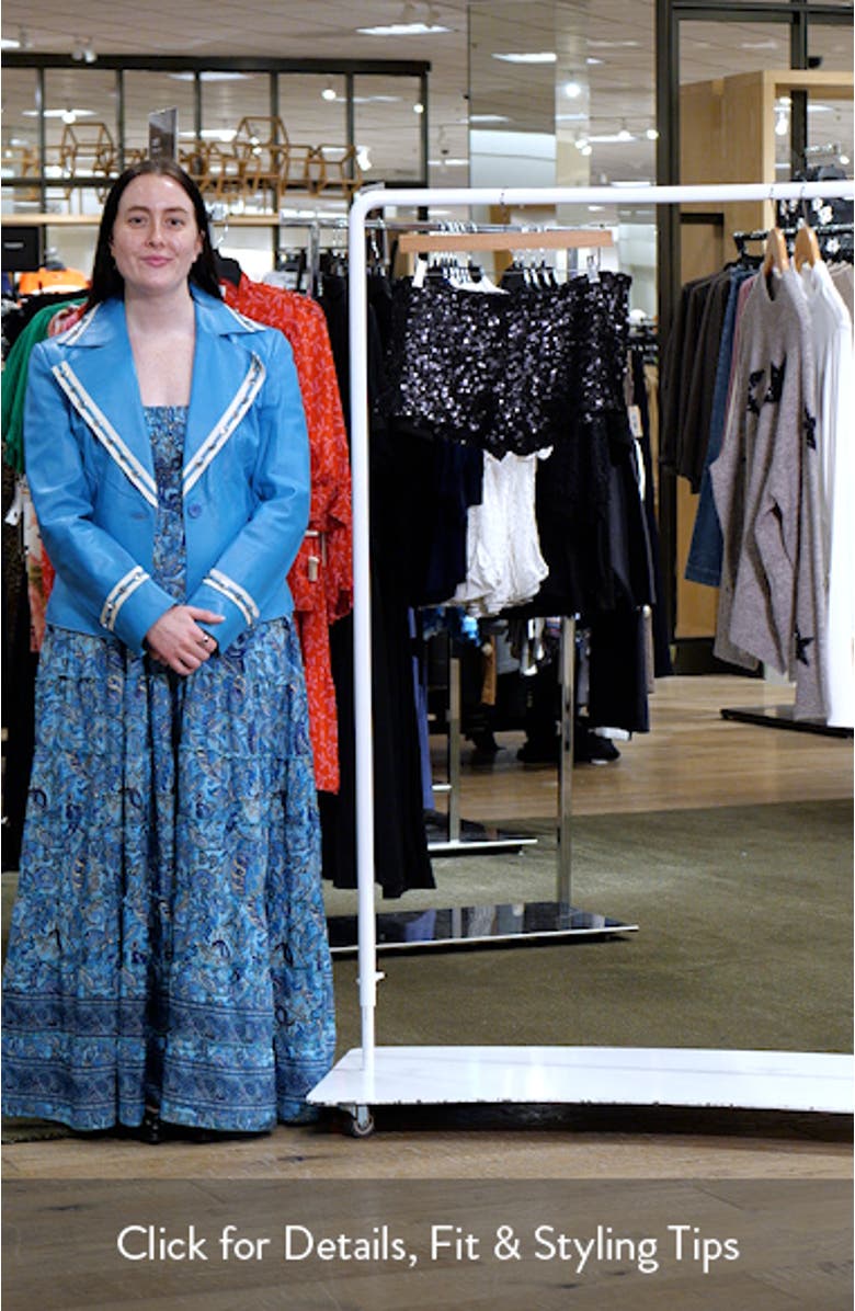 Night Rider Sequin Mini Shorts, sales video thumbnail