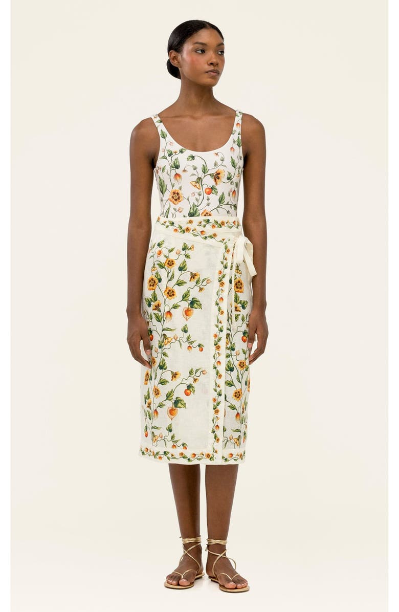 Agua by Agua Bendita Luna Midi Uchuva Midi Pareo, Alternate, color, Multi