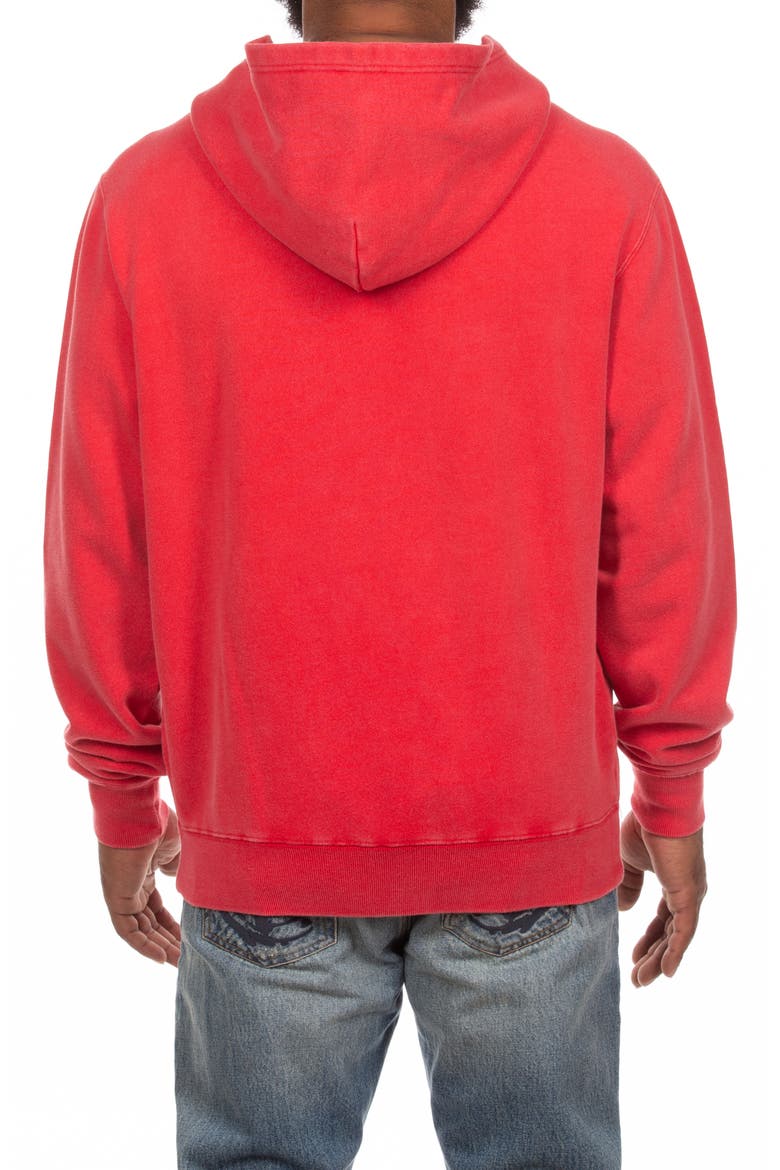 Enlighten Graphic Hoodie, Alternate, color, RED
