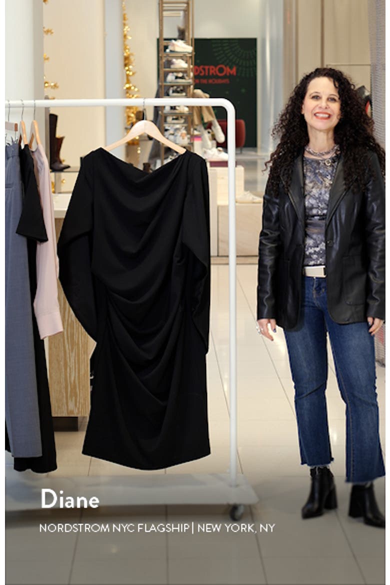 Drape Back Cocktail Dress video