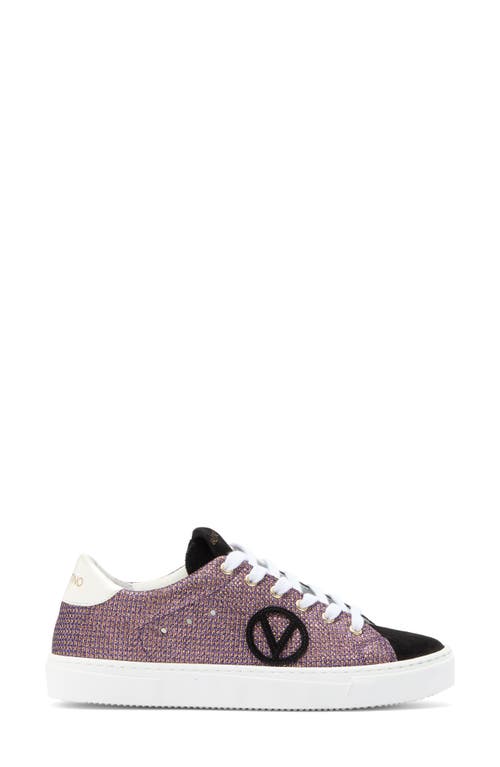 Valentino By Mario Valentino Laura Star Sneaker In Copper